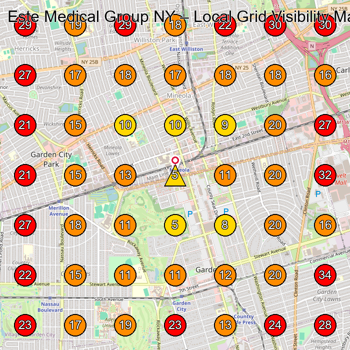 Este Medical Group NY GeoGrid visibility map for Tax Attorney in Garden City